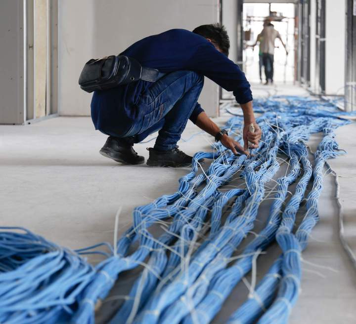 Raccordement fibre optique Tours